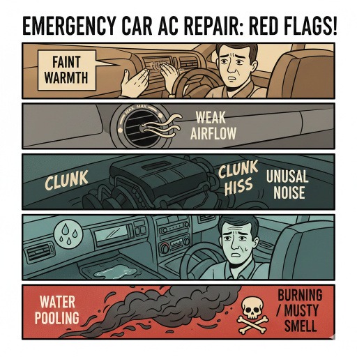 Signs Emergency Car AC Repair